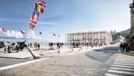 nouveau musée du débarquement d'Arromanches